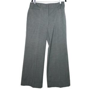 Apt. 9 Gray Wide Leg Trouser Pants Size 10